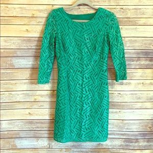 Beautiful lily Pulitzer green metallic dress